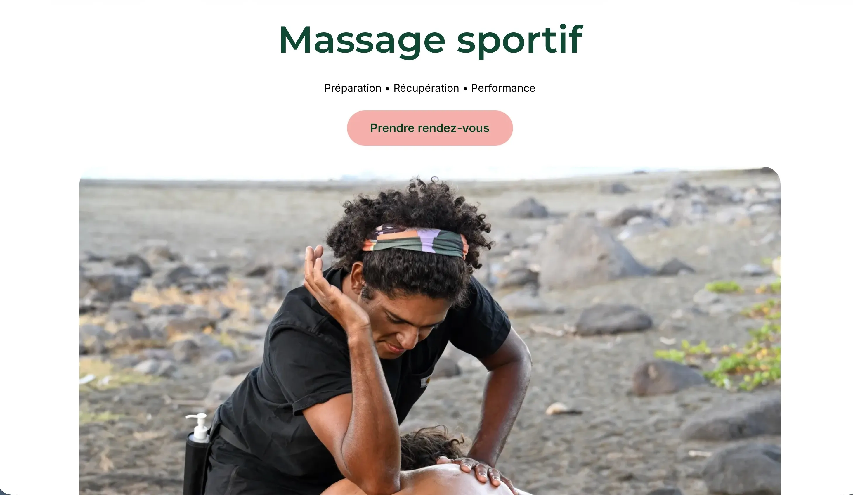 Projet CM Massage Sportif