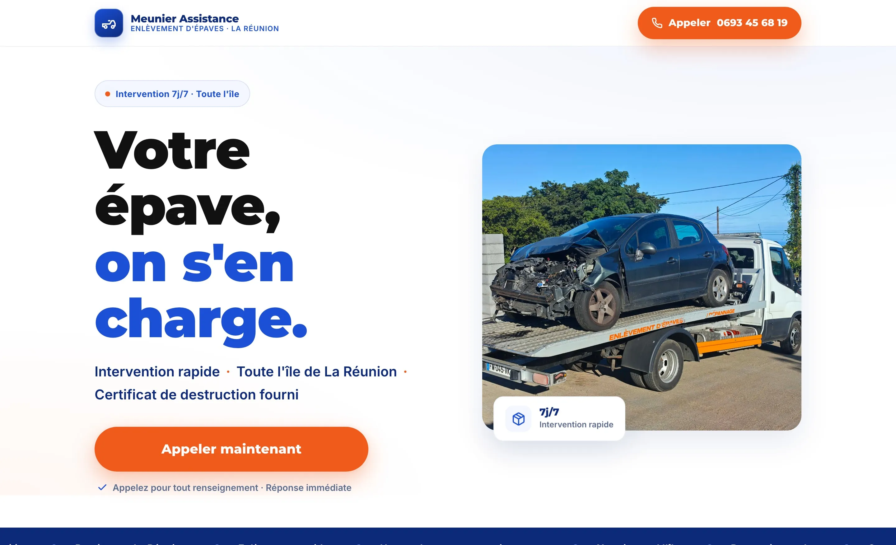 Projet Meunier Assistance Automobile