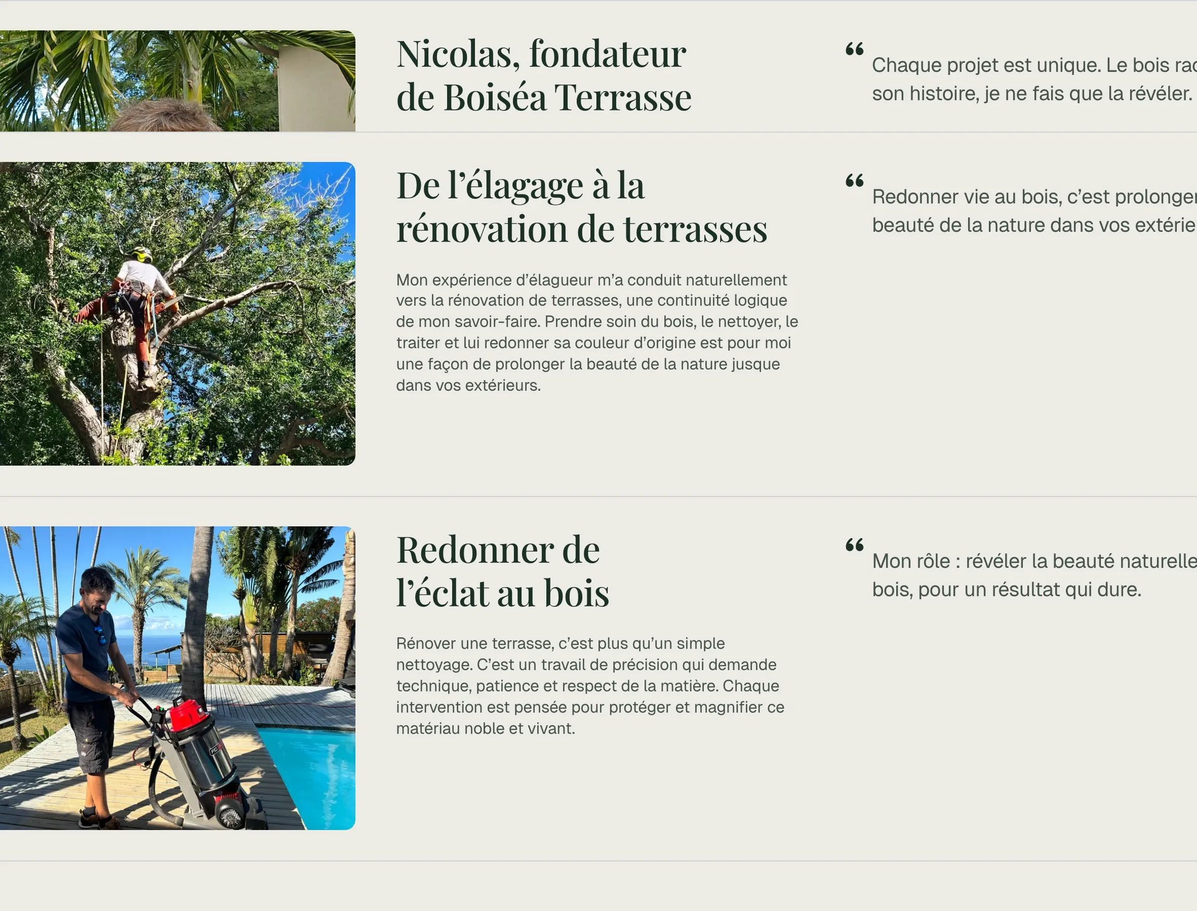 Projet Boiséa Terrasse